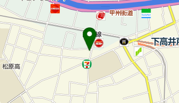 世田谷赤堤郵便局の地図画像