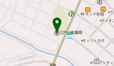 江戸川船堀郵便局の地図画像