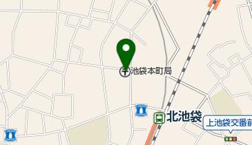 池袋本町郵便局の地図画像