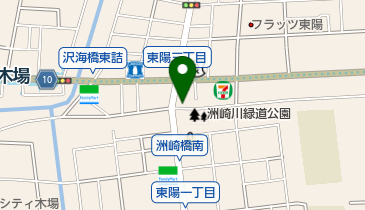 江東洲崎橋郵便局の地図画像