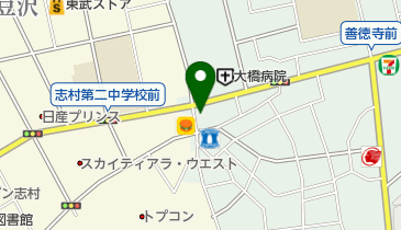 赤羽西六郵便局の地図画像