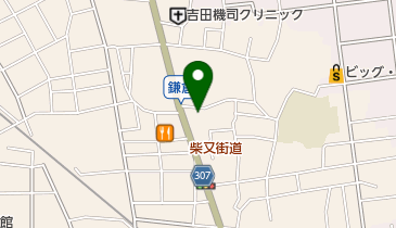 葛飾鎌倉郵便局の地図画像