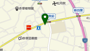 板橋赤塚郵便局の地図画像