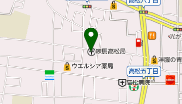 特別養護老人ホーム 第2練馬高松園 介護サービス 施設 周辺の郵便局 Navitime