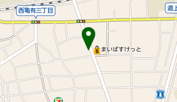 葛飾西亀有郵便局の地図画像