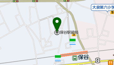保谷駅前郵便局の地図画像