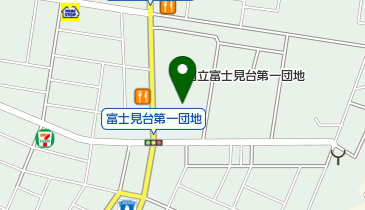 国立富士見台郵便局の地図画像