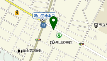 東久留米滝山郵便局の地図画像