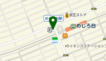 めじろ台駅前郵便局の地図画像