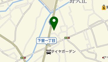 東久留米本村郵便局の地図画像