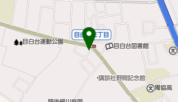 文京目白台一郵便局の地図画像