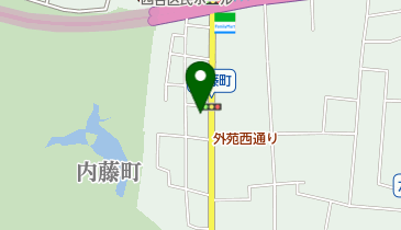 四谷大木戸郵便局の地図画像