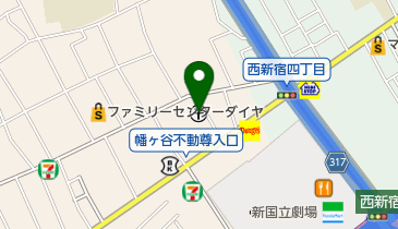 渋谷本町二郵便局の地図画像