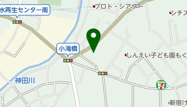 新宿小滝橋郵便局の地図画像