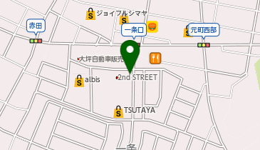 射水一条郵便局の地図画像