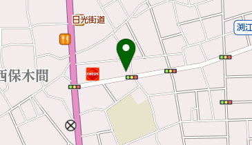 足立保木間四郵便局の地図画像