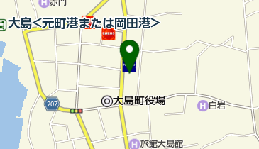 大島郵便局の地図画像