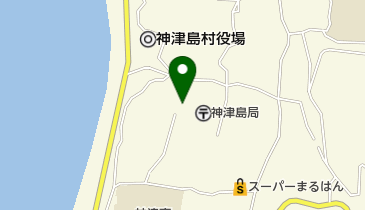 神津島郵便局の地図画像