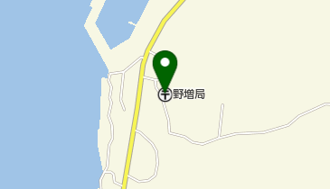 野増郵便局の地図画像