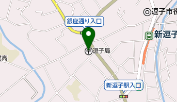 逗子郵便局の地図画像