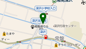 深沢郵便局の地図画像