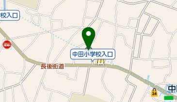 横浜中田郵便局の地図画像