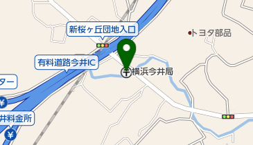 横浜今井郵便局の地図画像