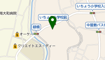 横浜いちょう団地内郵便局の地図画像