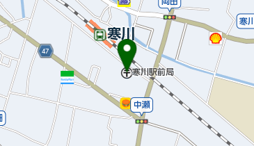 寒川駅前郵便局の地図画像