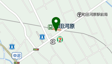 和田河原駅前郵便局の地図画像