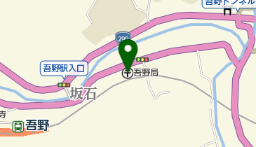 吾野郵便局の地図画像