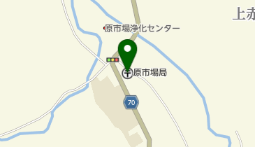 原市場郵便局の地図画像