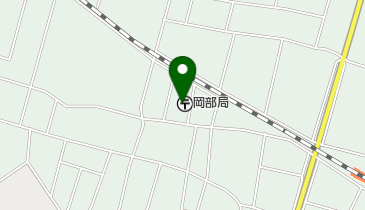 岡部郵便局の地図画像