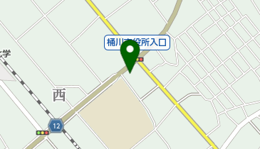 桶川西一郵便局の地図画像