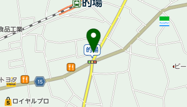 的場郵便局の地図画像