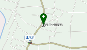 行田北河原郵便局の地図画像
