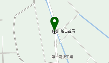 川越古谷郵便局の地図画像