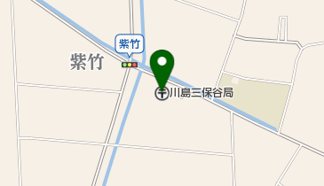 川島三保谷郵便局の地図画像