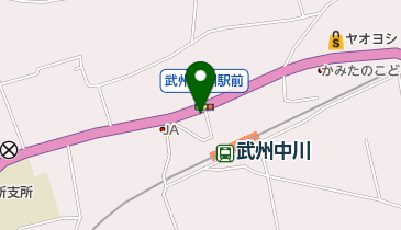 上田野郵便局の地図画像