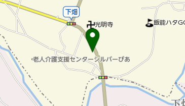 飯能下畑郵便局の地図画像