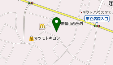 秩父中村郵便局の地図画像