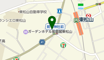 東松山箭弓郵便局の地図画像