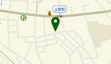 所沢上安松郵便局の地図画像