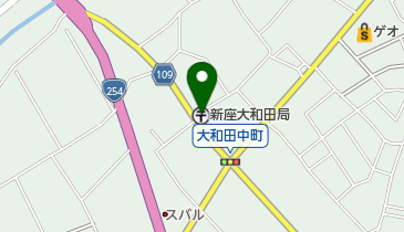 新座大和田郵便局の地図画像