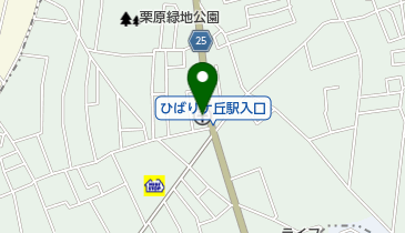 新座栗原郵便局の地図画像