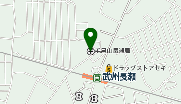 毛呂山長瀬郵便局の地図画像