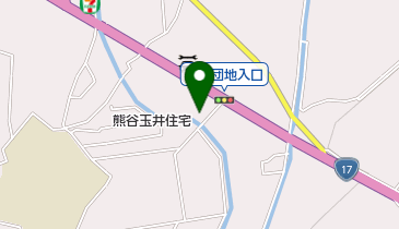 熊谷久保島郵便局の地図画像