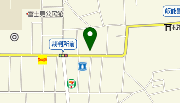 飯能双柳郵便局の地図画像