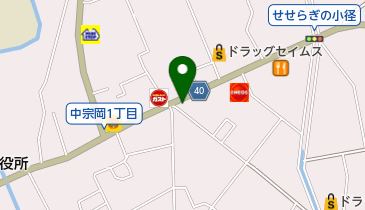 志木宗岡郵便局の地図画像