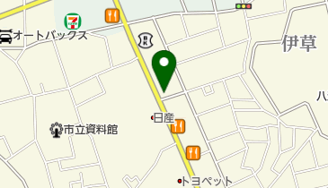 八潮柳之宮郵便局の地図画像